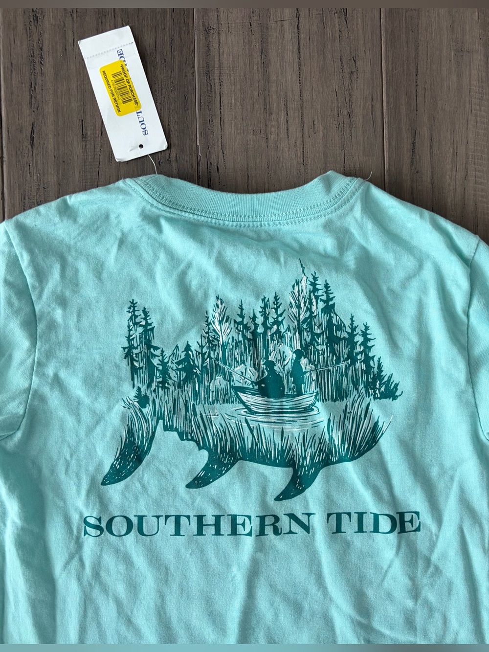 Southern Tide kids long-sleeve shirt - brand new - size S (6/7)